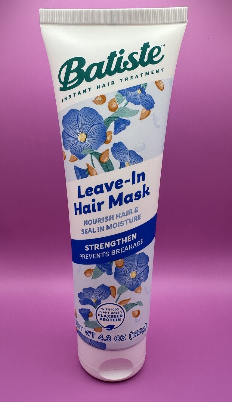 NWT Batiste Leave-In Hair Mask 4.3 oz Instant Hair Treatment Flaxseed Protein